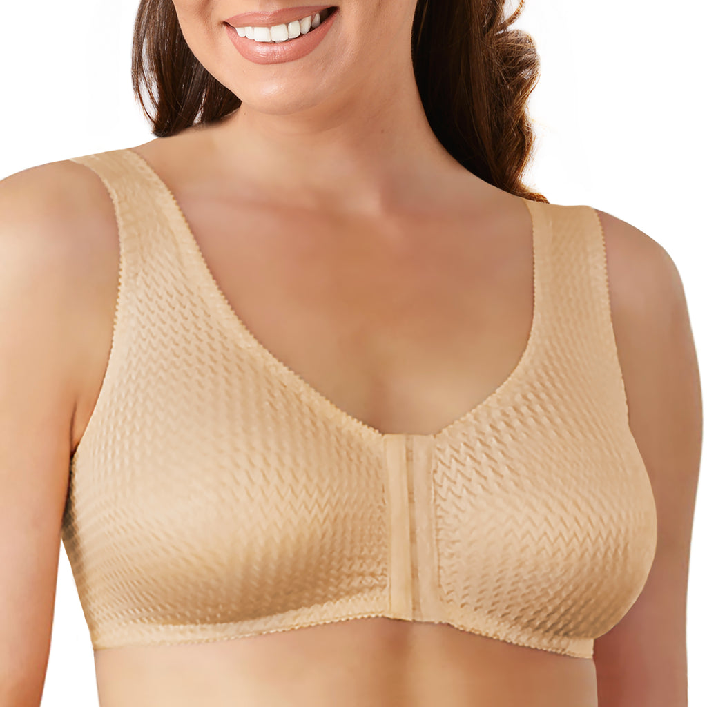 All in One Bra - Front Hooks, Stretch-Lace, Super-Lift, Front